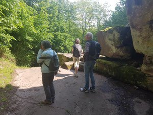 Wandergruppe auf dem Panoramaweg in Seelbach
